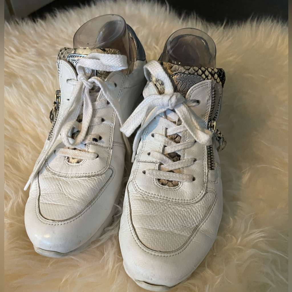 Paul Green Sneaker Mastercalf Mamba White/Pebble 8 Shoe Womens